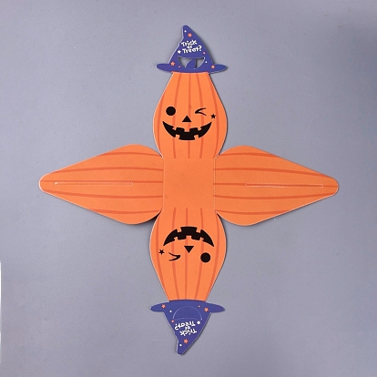 Cajas de regalo de halloween de mano, galletas de turrón cajas de dulces, para regalos de fiesta de halloween