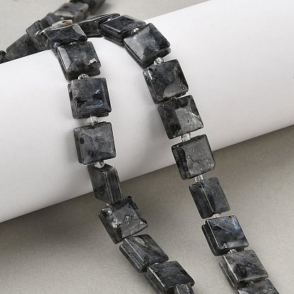 Природные лабрадорита бисер нитей, квадратный