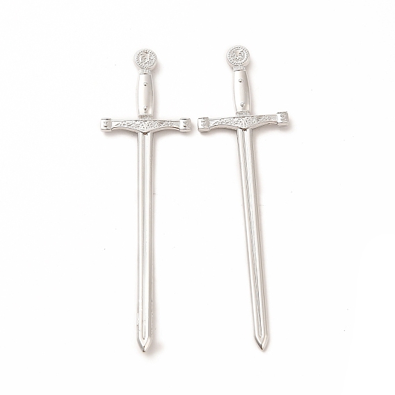 Кабошоны из сплава для покрытия стойки, без кадмия, без никеля и без свинца, меч