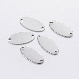 304 Stainless Steel Links Connectors, Oval