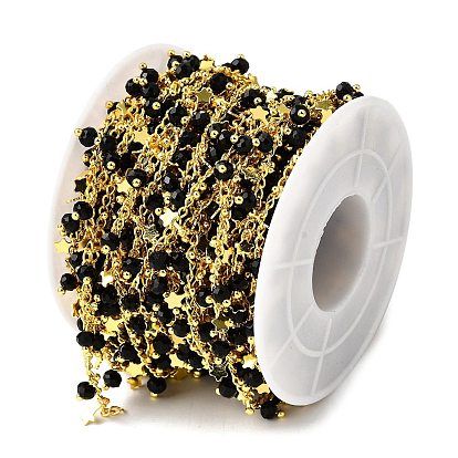 Латунные звездчатые цепи, со стеклом, без свинца и без кадмия, долговечный, стойки покрытие, пайки, с катушкой