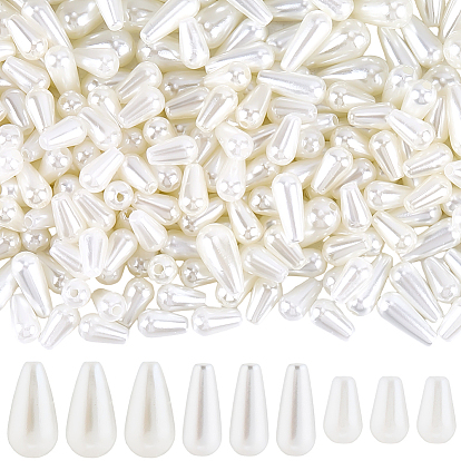 300 шт. 3 стиль бусины из АБС-пластика с имитацией жемчуга, слеза