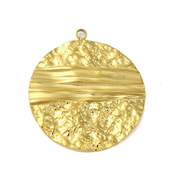 Ионное покрытие (ip) 304 подвески из нержавеющей стали, , плоский круглый шарм