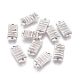 Alloy Links/Connectors, Cadmium Free & Lead Free, Rectangle, 15x7x2mm, Hole: 1mm