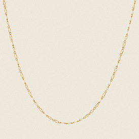 Европейские 2.8мм 304 ожерелья из овальных звеньев нержавеющей стали