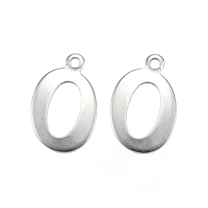 304 стали нержавеющей письмо прелести, letter.o