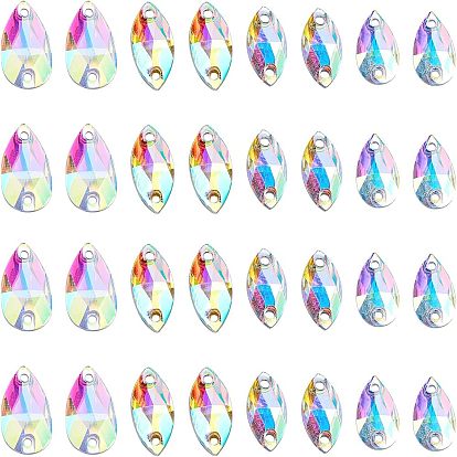 160шт 4 стили акриловые рыболовные приманки, лопасти спиннера для рыболовного аттрактора, для жестких приманок червячные блесны изготовление блесен, граненая слеза и конский глаз