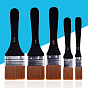Painting Brush Set, Nylon Brush Head with Wooden Handle, for Watercolor Painting Artist Professional Painting