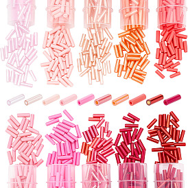 50g 10 цвета стеклянные бусины, круглое отверстие