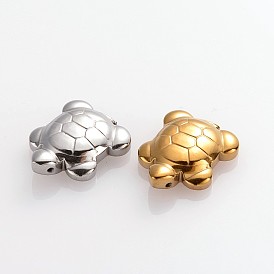 Tortoise Electroplate Non-Magnetic Synthetic Hematite Pendants, 28x22x8mm, Hole: 1mm
