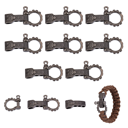 8 сумки с застежками-скобами из сплава