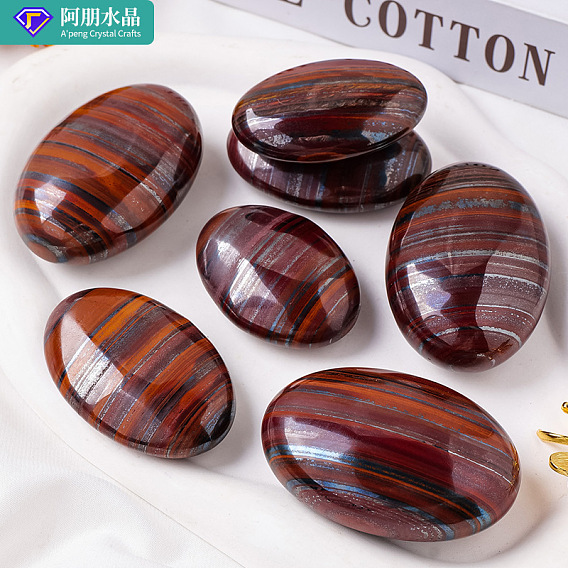 Натуральная скульптура тигра из железа, для украшения стола домашнего офиса, овальные