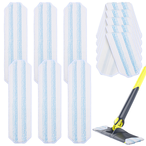12шт. насадка для швабры с щеткой из волокна