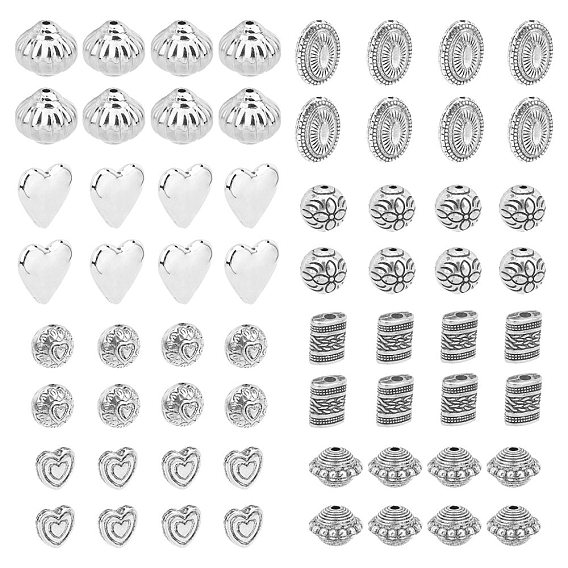 CCB Plastic Beads, Mixed Shapes