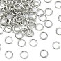 SHEGRACE Brass Closed Jump Rings, Round, Cadmium Free & Lead Free & Nickel Free