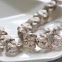 Perles de verre tchèques opaques, tête de chat