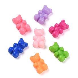 Opaque Bear Acrylic Beads