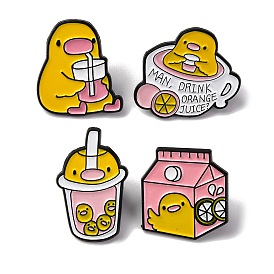 Duck Alloy Enamel Pins, for Backpack Clothes