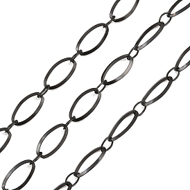 304 цепи овальные из нержавеющей стали, с катушкой, ионное покрытие (ip), пайки