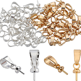 60шт 2 стиль латунные колышки для чашек, без никеля 