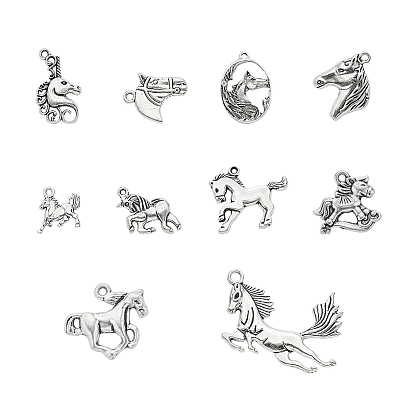 Tibetan Style Pendants, Horse