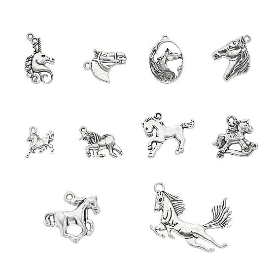 Tibetan Style Pendants, Horse