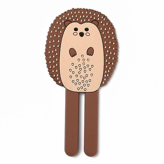 Cute Multifunction Acrylic Magnetic Refrigerator Sticker Fridge Magnets Hanging Hook, Hedgehog