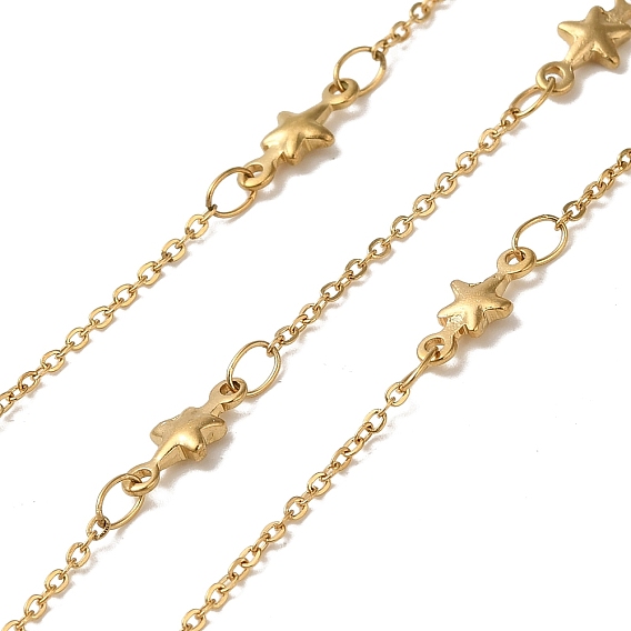 Ионное покрытие (ip) 304 звездообразные цепи из нержавеющей стали, пайки, с катушкой