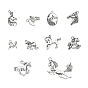 Tibetan Style Pendants, Horse
