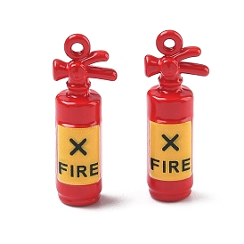 Подвески из сплава краски для выпечки, брелоки для огнетушителя