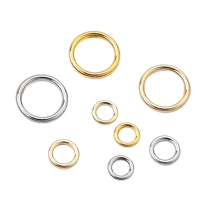 Messing Verbinderring, runde Ringe, langlebig überzogen, Gestell