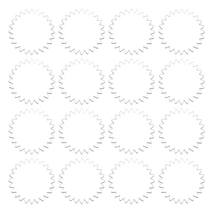 1 Juego de insignias en blanco transparente de acrílico transparente