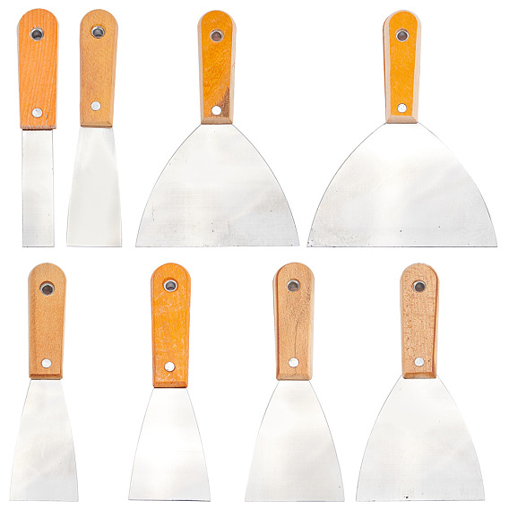 Шпатель из нержавеющей стали, для шпаклевки гипсокартона, тейпирование, соскабливая краска