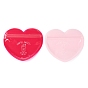 PET Plastic Zip Lock Bag,  Candy, Cookies Storage Bags, Self Seal Bag, Top Seal, Candy, Heart Shape