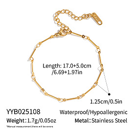 304 браслеты-цепочки из нержавеющей стали для женщин