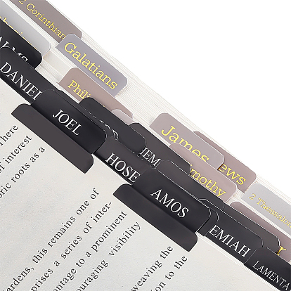 Paper Bible Verse Index Sticker, Marker Stickers Memo Pad for Reading