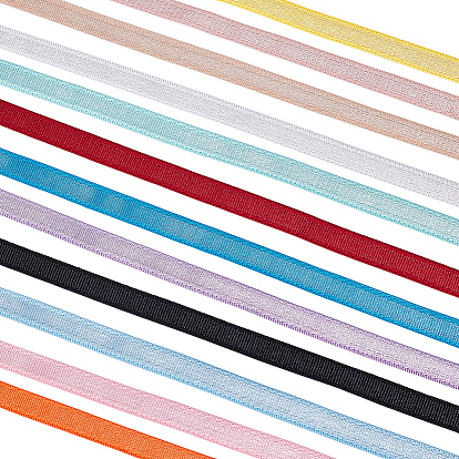 12шт. 12 цвета полиэфирная лента, для пошива аксессуаров