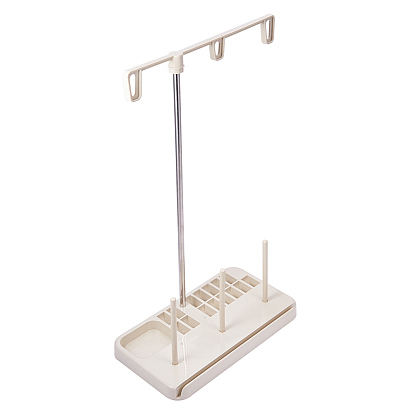 Plastic Sewing Thread Holder, 3 Spool Thread Stand Holder, for Sewing Machine Home Quilting Tools