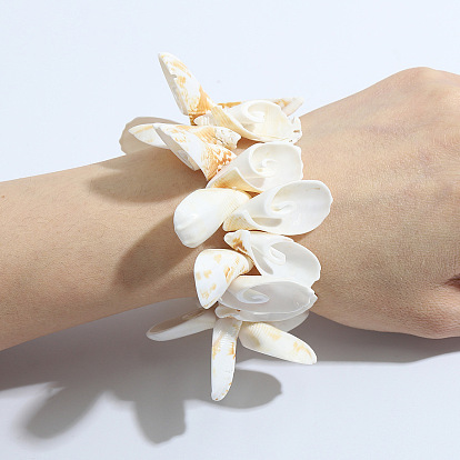 Hawaiian Style Shell Bracelet Handmade with Love - Trendy and Fashionable Couple's Accessory
