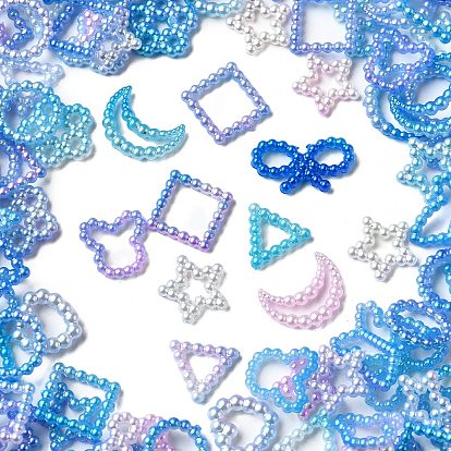 Абс пластмассовые кабошоны, разнообразные