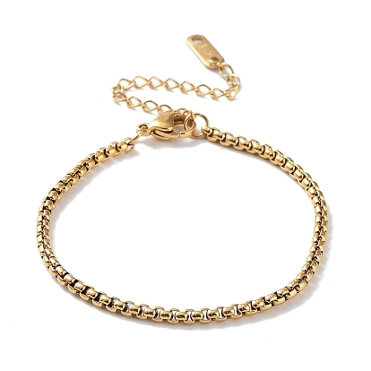 316 Surgical Stainless Steel Box Chain Bracelet
