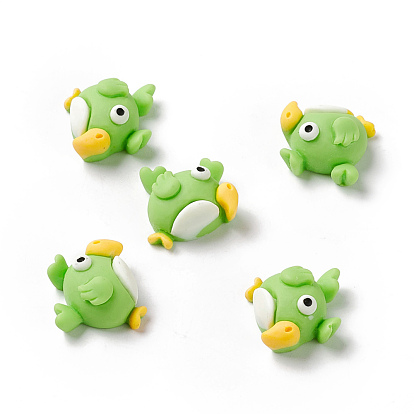 Opaque Resin Cabochons, Bird