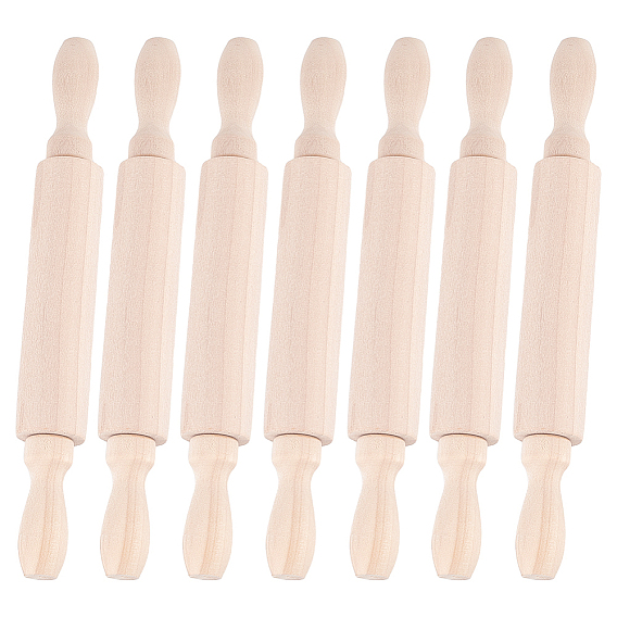 Wooden Rolling Pin, for Baking Pizza, Clay, pasta, Cookies, Roller Pins Baking