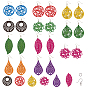 DIY Earring Making, with Wood Filigree Joiners Links, Wood Pendants, Brass Earring Hooks and Iron Jump Rings