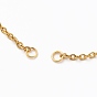 304 Stainless Steel Cable Chain Bracelet Making, with Lobster Claw Clasps and Extension Chain