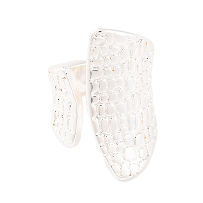 Ионное покрытие (IP) 304 широко открытые манжетные кольца из нержавеющей стали для женщин