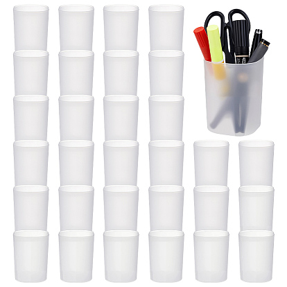 30Pcs Plastic Pen Holders, Rectangle