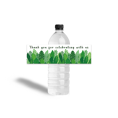 Этикетки для бутылок самоклеящиеся наклейки, прямоугольные