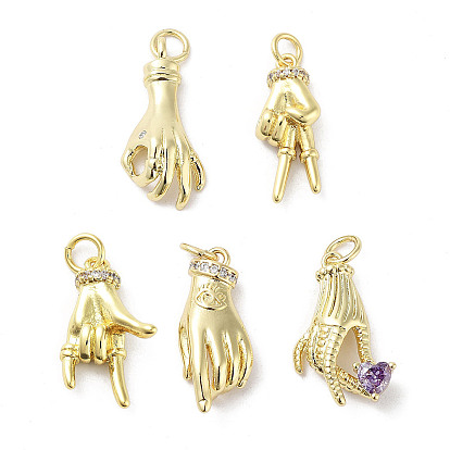 Покрытие стойки, подвески из пальмовой латуни с микропаве и кубическим цирконием, без кадмия и без свинца, долговечный, реальный 18 k позолоченный, с целью перехода в кольце