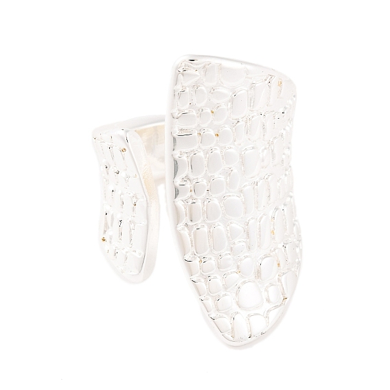 Ионное покрытие (IP) 304 широко открытые манжетные кольца из нержавеющей стали для женщин